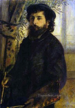 クロード・モネの肖像 ピエール・オーギュスト・ルノワール Oil Paintings